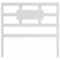 vidaXL Estructura de cama madera maciza de pino blanco 100x200 cm vidaXL Estructura de cama madera maciza de pino blanco 100x200 cm