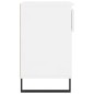 vidaXL Mueble zapatero madera contrachapada blanco brillo 70x36x60 cm vidaXL Mueble zapatero madera contrachapada blanco brillo 70x36x60 cm