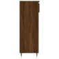 vidaXL Mueble zapatero madera contrachapada roble marrón 40x36x105 cm