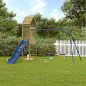 vidaXL Parque infantil de exterior madera de pino impregnada