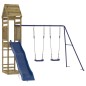 vidaXL Parque infantil de exterior madera de pino impregnada
