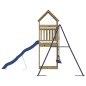 vidaXL Parque infantil de exterior madera de pino impregnada
