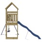 vidaXL Parque infantil de exterior madera de pino impregnada