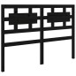 vidaXL Estructura de cama de madera maciza negra 140x190 cm vidaXL Estructura de cama de madera maciza negra 140x190 cm