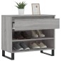 vidaXL Mueble zapatero madera contrachapada gris Sonoma 70x36x60 cm vidaXL Mueble zapatero madera contrachapada gris Sonoma 70x36x60 cm
