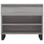 vidaXL Mueble zapatero madera contrachapada gris Sonoma 70x36x60 cm vidaXL Mueble zapatero madera contrachapada gris Sonoma 70x36x60 cm