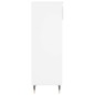 vidaXL Mueble zapatero madera contrachapada blanco 40x36x105 cm vidaXL Mueble zapatero madera contrachapada blanco 40x36x105 cm