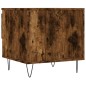 vidaXL Mesa de centro madera de ingeniería roble ahumado 50x46x50 cm vidaXL Mesa de centro madera de ingeniería roble ahumado 50x46x50 cm