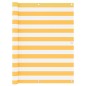 vidaXL Toldo para balcón tela oxford blanco y amarillo 120x400 cm vidaXL Toldo para balcón tela oxford blanco y amarillo 120x400 cm