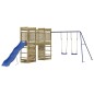 vidaXL Parque infantil de exterior madera de pino impregnada vidaXL Parque infantil de exterior madera de pino impregnada