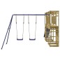 vidaXL Parque infantil de exterior madera de pino impregnada vidaXL Parque infantil de exterior madera de pino impregnada