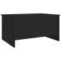 vidaXL Mesa de centro madera contrachapada negra 80x55,5x41,5 cm vidaXL Mesa de centro madera contrachapada negra 80x55,5x41,5 cm