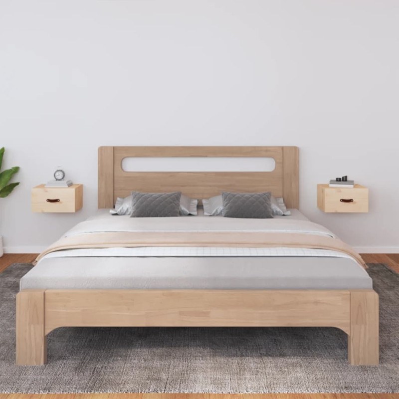 vidaXL Mesita de noche de pared 2 uds 40x29,5x22 cm vidaXL Mesita de noche de pared 2 uds 40x29,5x22 cm