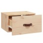 vidaXL Mesita de noche de pared 2 uds 40x29,5x22 cm vidaXL Mesita de noche de pared 2 uds 40x29,5x22 cm