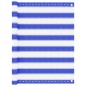 vidaXL Toldo para balcón HDPE amarillo y blanco 90x600 cm vidaXL Toldo para balcón HDPE amarillo y blanco 90x600 cm