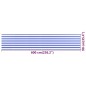 vidaXL Toldo para balcón HDPE amarillo y blanco 90x600 cm vidaXL Toldo para balcón HDPE amarillo y blanco 90x600 cm