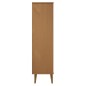 vidaXL Librería MOLDE madera maciza de pino marrón 60x35x133,5 cm vidaXL Librería MOLDE madera maciza de pino marrón 60x35x133,5 cm