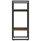 vidaXL Estantería 2 niveles madera marrón roble 40x30x70 cm vidaXL Estantería 2 niveles madera marrón roble 40x30x70 cm