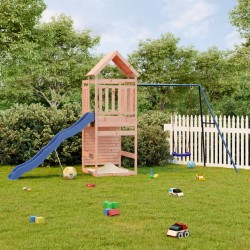 vidaXL Parque infantil de exterior madera maciza Douglas