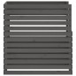 vidaXL Compostador de madera maciza de pino gris 100x100x102 cm vidaXL Compostador de madera maciza de pino gris 100x100x102 cm