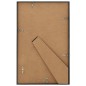 vidaXL Marcos de foto collage de mesa 3 uds negro MDF 13x18 cm