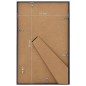 vidaXL Marcos de foto collage de mesa 3 uds negro MDF 13x18 cm