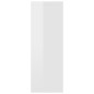 vidaXL Estantería pared contrachapada blanco brillante 45,1x16x45,1 cm vidaXL Estantería pared contrachapada blanco brillante 45,1x16x45,1 cm