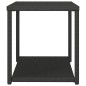 vidaXL Mesa auxiliar ratán sintético negro 55x45x49 cm vidaXL Mesa auxiliar ratán sintético negro 55x45x49 cm
