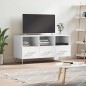 vidaXL Mueble de TV madera de ingeniería blanco 102x36x50 cm vidaXL Mueble de TV madera de ingeniería blanco 102x36x50 cm
