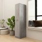 vidaXL Armario boticario contrachapado gris Sonoma 30x42,5x150 cm