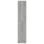 vidaXL Armario boticario contrachapado gris Sonoma 30x42,5x150 cm