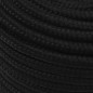 vidaXL Cuerda de trabajo poliéster negro 12 mm 25 m vidaXL Cuerda de trabajo poliéster negro 12 mm 25 m