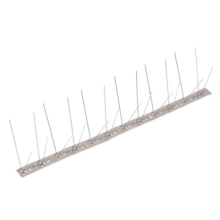 vidaXL Set de 20 hileras pinchos contra pájaros y palomas 4 filas 10 m