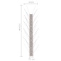 vidaXL Set de 20 hileras pinchos contra pájaros y palomas 4 filas 10 m vidaXL Set de 20 hileras pinchos contra pájaros y palomas 4 filas 10 m