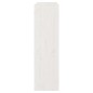 vidaXL Estantería/divisor de espacios madera pino blanco 80x30x103,5cm vidaXL Estantería/divisor de espacios madera pino blanco 80x30x103,5cm
