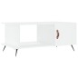 vidaXL Mesa de centro madera contrachapada blanco 90x50x40 cm vidaXL Mesa de centro madera contrachapada blanco 90x50x40 cm