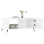 vidaXL Mesa de centro madera contrachapada blanco 90x50x40 cm vidaXL Mesa de centro madera contrachapada blanco 90x50x40 cm