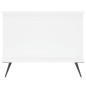 vidaXL Mesa de centro madera contrachapada blanco 90x50x40 cm vidaXL Mesa de centro madera contrachapada blanco 90x50x40 cm