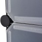 vidaXL Zapatero apilable con 10 compartimentos negro vidaXL Zapatero apilable con 10 compartimentos negro