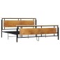 vidaXL Estructura de cama de metal 200x200 cm vidaXL Estructura de cama de metal 200x200 cm