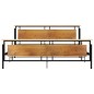 vidaXL Estructura de cama de metal 200x200 cm vidaXL Estructura de cama de metal 200x200 cm