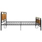 vidaXL Estructura de cama de metal 200x200 cm vidaXL Estructura de cama de metal 200x200 cm