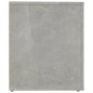 vidaXL Mesitas de noche 2 unidades color gris hormigón 50x39x47 cm vidaXL Mesitas de noche 2 unidades color gris hormigón 50x39x47 cm