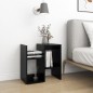 vidaXL Mesitas de noche 2 uds madera contrachapada negro 50x30x51,5cm vidaXL Mesitas de noche 2 uds madera contrachapada negro 50x30x51,5cm