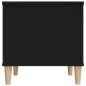 vidaXL Mesa de centro madera contrachapada negro 60x44,5x45 cm vidaXL Mesa de centro madera contrachapada negro 60x44,5x45 cm