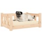 vidaXL Cama para perros madera maciza de pino 65,5x50,5x28 cm vidaXL Cama para perros madera maciza de pino 65,5x50,5x28 cm