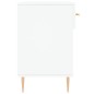 vidaXL Banco zapatero madera de ingeniería blanco 102x35x55 cm vidaXL Banco zapatero madera de ingeniería blanco 102x35x55 cm
