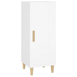 vidaXL Aparador madera de ingeniería blanco 34,5x34x90 cm