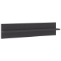 vidaXL Estante de pared 2 uds contrachapado gris brillo 80x11,5x18 cm vidaXL Estante de pared 2 uds contrachapado gris brillo 80x11,5x18 cm
