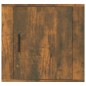 vidaXL Mesitas de noche de pared 2 uds color roble ahumado 50x30x47 cm vidaXL Mesitas de noche de pared 2 uds color roble ahumado 50x30x47 cm